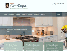 Tablet Screenshot of coraturpin.com